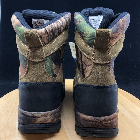 RUNFUN Men's camo Waterproof Lightweight Hunting Boots size 8 mens/wmns size 9.5 - Picture 5 of 9